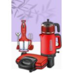 Goldmaster Yakamoz IN-6705 Çeyiz Seti Kırmızı - Görsel 2