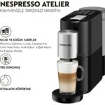 Nespresso S85 Atelier Serisi 1500W Kahve Makinesi - Güçlü Süt Köpürtücüsü ile Espresso ve Kapsül Kahve Hazırlama - Görsel 2