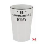 Porland Be Happy Bardak 350CC 6'lı 04AP020360