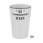 Porland Be Happy Bardak 350CC 4'lü 04AP020360