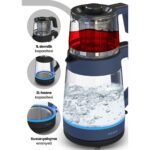 Goldmaster Ege Mavisi Profesyonel Elektrikli Mutfak Çeyiz Seti 2 Li Evlilik Paketi - Görsel 4