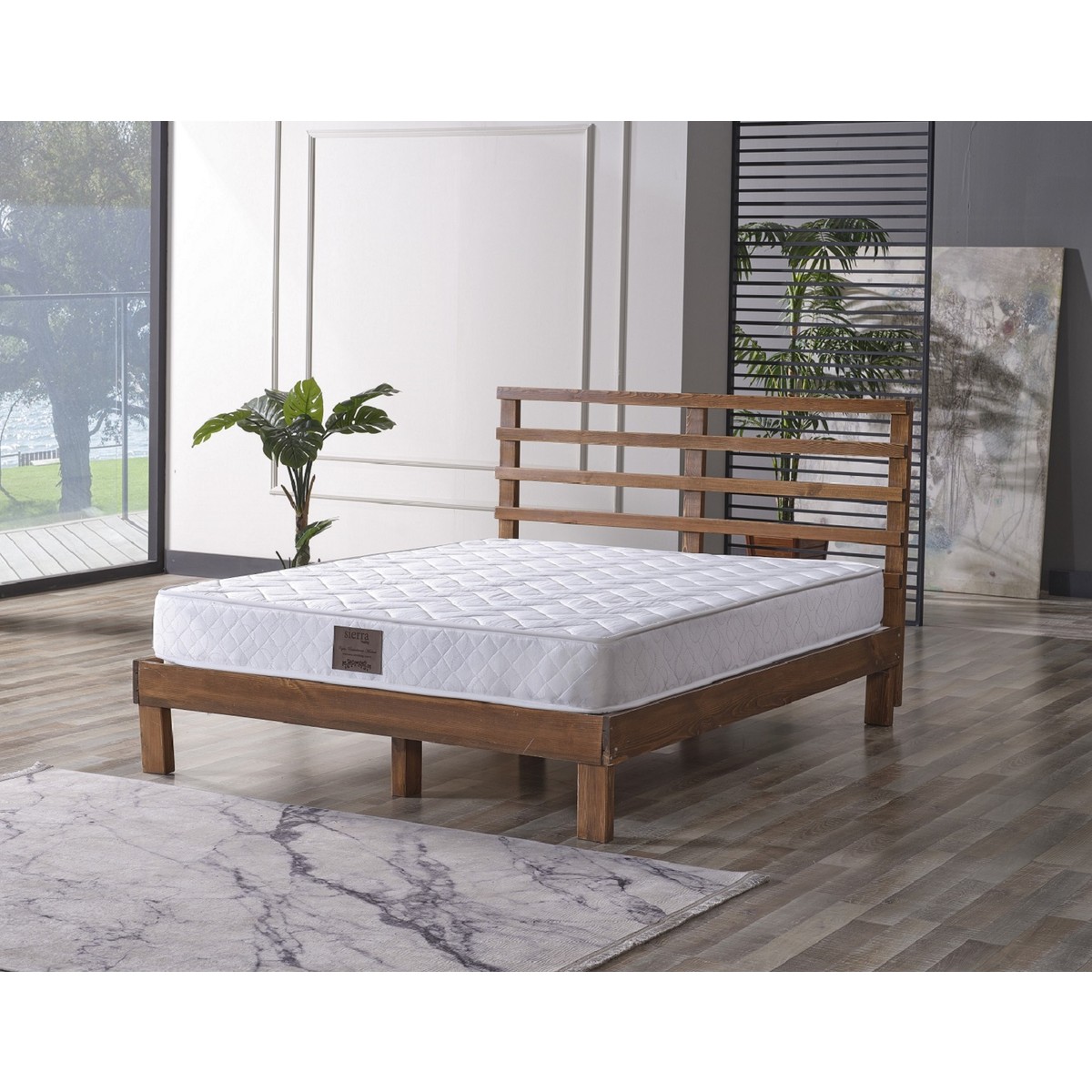 110000300103902.jpg Mobyat Natural Classic Dht Yaylı Full Ortopedik Yatak 90x190 - Görsel 1