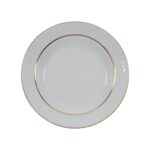 Güral Porselen 19 cm Çukur Yemek Tabağı 6 Adet Altın - Görsel 2