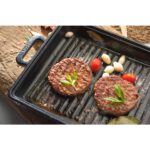 ESTAŞ ESTAS  Demir Döküm Kaplamasız Izgara Tava 26X32 Mühürleme Tavası %100 Yerli Üretim - Görsel 2