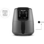 Karaca Air Pro Cook Köz XL Airfryer Space Gray Black 4 Kişilik - Görsel 4