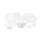 Bernardo Karen 58 Parça 12 Kişilik Bone China Yemek Takımı - Tct-Karen - Görsel 5