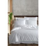 Varol Pamuk Saten 0.5cm Çizgili Çift Kişilik Nevresim Takımı - Stripe