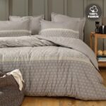 Yataş Bedding Amora Çift Kişilik Ranforce Nevresim Takımı - Gri