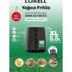 Luxell Fastfryer Xl 5.5 Litre ( Yağsız Fritöz Airfryer ) LX-FC5130 - Görsel 2