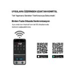 Yui M20 Maxifry Dokunmatik Ekran 4,5 Litre Smart Airfryer Yağsız Fritöz 1500W (Yui Türkiye Garantili) - Görsel 2