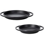 Lava 2'li Siyah Sahan Seti (16 cm - 20 Cm)