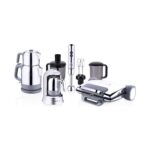 Korkmaz Elektrikli Çeyiz Seti 14 Parça Çaydanlık Kahve Makinesi Tost Blender Paslanmaz Çelik Gri