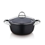 Saflon 3622 Titanium 22CM 3.70 Lt Derin Tencere