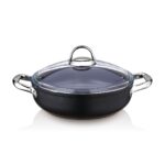 Saflon 8624 Titanium 24 cm 3.20 Lt Basık Tencere