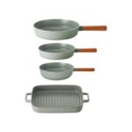 Neoflam Fika Gri 4 Parça Tava Seti