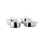 Karaca Nikko PowerSteel 316+ Çelik 8 Parça Tencere Seti - Görsel 2