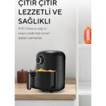 Kumtel Fastfryer 2 Litre ( Yağsız Fritöz Airfryer ) - Görsel 2