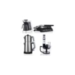 Arnica 4 Parça Elektrikli Çeyiz Seti Granit Tost Makinesi ve Paslanmaz Çelik Aletler