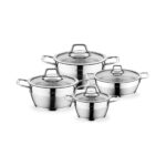 Schafer Vals Çelik Tencere Seti 8 Prç Inox - Görsel 3