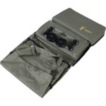 Entrklm ENT CANTA  DEFNE Model Direkli, Dik Durabilen ve Katlanabilir Seyahat ve Alışveriş Çantası-Yeşil - Görsel 2