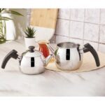 Karaca Adelya İndüksiyon Tabanlı Mini Boy Siyah Çaydanlık Takımı - Görsel 2