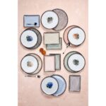 Porland Ortanca 18 Parça 6 Kişilik Porselen Ikram ve Kahvaltı Takımı