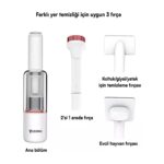 Yasomi M25 Max Kablosuz El Süpürgesi ve Evcil Hayvan Kiti 14000 Pa (Yasomi Türkiye Garantili) - Görsel 3