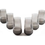 Rakle Matte 6'lı Bardak - FÜME/470 ml - Görsel 2