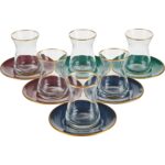 Rakle Elegant 12 Parça Çay Seti - 132 ml