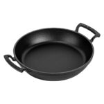 Lava Döküm Yuvarlak Sahan Döküm Demir Yekpare Çift Kulplu ÇAP(Ø)24CM.