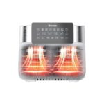 Yasomi Y80 Beyaz 8 Litre 2850W Çift Hazneli ve Çift Motorlu Dokunmatik Airfryer Fritöz - Görsel 2