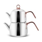 Karaca Urban İndüksiyon Tabanlı Midi Çaydanlık Takımı Rosegold - Görsel 5