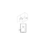 ALMITAL Starax S-2251 Paslanmaz Çöp Kovası Krom Dolap İçi 10 Litre - Görsel 2