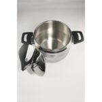 Taç Bengü Pro Düdüklü Tencere 8 Litre Siyah – TAC-4624 - Görsel 3