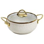 Evita 7 Parça Fil Dişi Granit Tencere Seti - Görsel 3