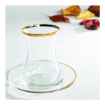 Rakle Avantgarde Gold 12 Parça Çay Seti - 150 ml - Görsel 2