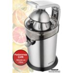 Goldmaster Freshup Inox Çıkarılabilir Paslanmaz Çelik Döküm Tutma Kolu Narenciye Meyve Sıkacağı
