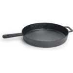 ESTAŞ ESTAS Demir Döküm Kaplamasız Tava Çap 28  Kulplu Tava