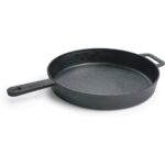 ESTAŞ ESTAS Demir Döküm Kaplamasız Tava Çap 28  Kulplu Tava - Görsel 3