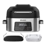 Yasomi Y75 2 In 1 Airfryer Grill Combo Fritöz ve Izgara 6 L (Yasomi Türkiye Garantili) - Görsel 2