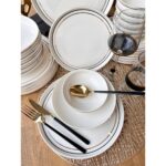 Rossev Yemek Takımı Modern Ring 24 Parça 6 Kişilik - Görsel 2