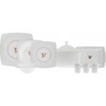 Karaca Fine Pearl Ayra 62 Parça 12 Kişilik Yemek Takımı - Görsel 5