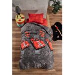 Laliva Çarşafı Lastikli  Çocuk Nevresim Takımı Arabalı Tek Kişilik Ranforce