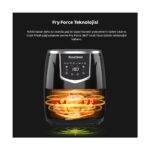 RossClean Cook Fresh 5,5l Dijital Airfryer Fritöz - Görsel 4