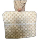 Vip Home Concept Tek Kişilik Katlanır Yer Yatağı (70 X 180 X 6Cm) Krem Zincir Sünger Yatak - Görsel 3