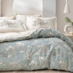 Yataş Bedding Aster Çift Kişilik Ranforce Nevresim Takımı - Adaçayı