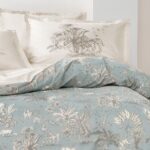 Yataş Bedding Aster Çift Kişilik Ranforce Nevresim Takımı - Adaçayı - Görsel 3
