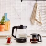 Karaca Glass Tea Xl 2 In 1 Cam Su Isıtıcı & Çay Makinesi Antrasit - Görsel 2