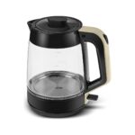 Karaca Glass Tea Xl 2 In 1 Cam Su Isıtıcı & Çay Makinesi Krem - Görsel 4