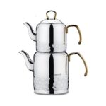 Korkmaz Erna Gold Çaydanlık Takımı